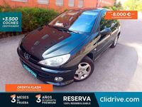 Usado Peugeot 206 70 CV (51 kW) 2005 Negro Berlina