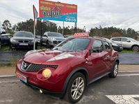 Usado Nissan Juke Visia 110 CV (80 kW) 2011 Granate SUV