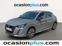 Usado Peugeot 208 Active 100 CV (73 kW) 2024 Gris Utilitario
