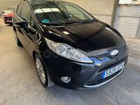 Usado Ford Fiesta Titanium 96 CV (70 kW) 2009 Negro Utilitario