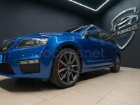 Usado Skoda Octavia RS 184 CV (135 kW) 2016 Azul Utilitario