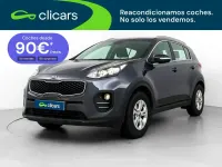 Usado Kia Sportage 132 CV (97 kW) 2018 Gris / plata SUV