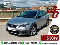 Usado Seat Leon 4Drive 184 CV (135 kW) 2017 Plateado SUV