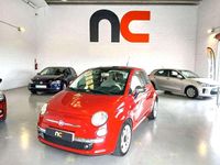 Usado Fiat 500 Lounge 69 CV (50 kW) 2009 Rojo Descapotable
