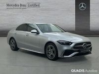 Usado Mercedes C300e AMG line 313 CV (230 kW) 2024 Plata hightech