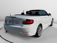 Usado BMW 218 Advantage 150 CV (110 kW) 2016 Blanco Descapotable