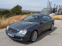 Usado Mercedes CLK240 Avantgarde 170 CV (125 kW) 2003 Gris / plata Coupe