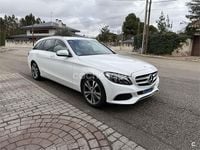 Usado Mercedes C220 Avantgarde 170 CV (125 kW) 2015 Blanco Familiar