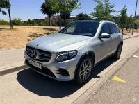 Usado Mercedes GLC250 AMG line 204 CV (150 kW) 2017 Gris / plata SUV