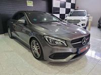 Usado Mercedes CLA200 AMG line 136 CV (100 kW) 2016 Gris Coupe