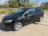 Käytetty Ford Focus Titanium 136 HP (100 kW) 2008 Musta Sedan