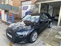 Usado Audi A3 Sportback S-Line 150 CV (110 kW) 2021 Negro Utilitario