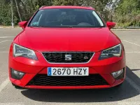 Usado Seat Leon FR 125 CV (91 kW) 2014 Rojo Familiar