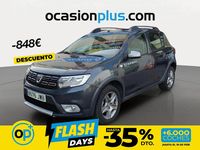 Usado Dacia Sandero Stepway 90 CV (66 kW) 2017 Gris Utilitario