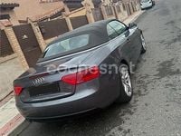 Usado Audi A5 Cabriolet S-Line 177 CV (130 kW) 2014 Gris / plata Descapotable