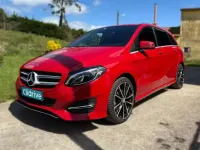 Usado Mercedes B200 136 CV (100 kW) 2015 Rojo Utilitario