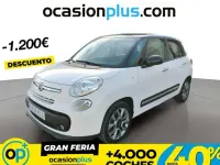Usado Fiat 500L Lounge 120 CV (88 kW) 2018 Blanco Monovolumen