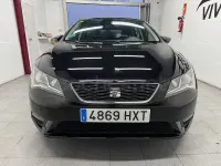 Usado Seat Leon Style 105 CV (77 kW) 2014 Negro Berlina