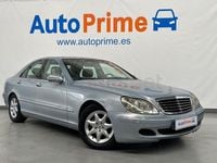Usado Mercedes S320 204 CV (150 kW) 2003 Azul Berlina