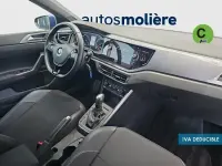 Usado VW Polo R-line 95 CV (69 kW) 2021 Azul Berlina