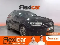 Usado Audi Q3 150 CV (110 kW) 2017 Negro SUV