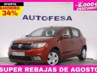 Usado Dacia Sandero Lauréate 75 CV (55 kW) 2017 Granate Berlina