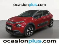 Usado Citroën C3 PureTech 110 CV (80 kW) 2017 Rojo Utilitario