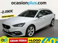 Usado Seat Leon ST FR 150 CV (110 kW) 2023 Blanco Familiar