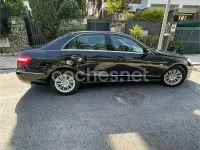 Usado Mercedes E220 Elegance 170 CV (125 kW) 2010 Negro Berlina