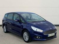 Usado Ford S-MAX Trend 150 CV (110 kW) 2018 Azul Monovolumen
