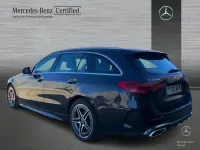 Usado Mercedes C220 AMG line 200 CV (147 kW) 2024 Gris grafito Familiar
