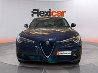 Usado Alfa Romeo Stelvio Executive 180 CV (132 kW) 2018 Azul SUV