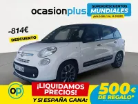 Usado Fiat 500L Living 120 CV (88 kW) 2017 Blanco Monovolumen