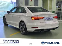 Usado Audi A3 S-Line 110 CV (80 kW) 2017 Blanco Berlina