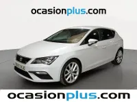 Usado Seat Leon FR 125 CV (91 kW) 2018 Blanco Utilitario