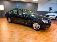 Usado Mercedes C180 Avantgarde 156 CV (114 kW) 2008 Negro Berlina
