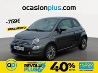 Usado Fiat 500 Lounge 69 CV (50 kW) 2018 Gris Utilitario