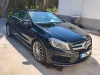 Usado Mercedes A200 AMG line 136 CV (100 kW) 2014 Negro Utilitario
