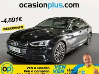 Usado Audi A5 Sportback Sport 150 CV (110 kW) 2017 Negro Utilitario