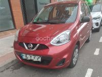 Usado Nissan Micra Visia 80 CV (58 kW) 2017 Granate Utilitario