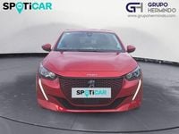 Usado Peugeot e-208 Allure 100 kW (136 CV) 2020 Rojo Utilitario