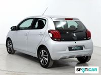 Usado Peugeot 108 Allure 72 CV (52 kW) 2021 Gris Utilitario