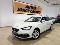 Usado Seat Leon Style 115 CV (84 kW) 2022 Blanco Familiar