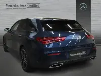 Usado Mercedes CLA200 AMG line 150 CV (110 kW) 2023 Azul Coupe