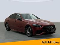 Usado Mercedes C220 200 CV (147 kW) 2022 Rojo jacinto Berlina