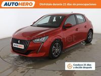 Usado Peugeot 208 Active 100 CV (73 kW) 2021 Rojo Utilitario