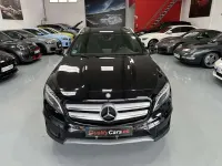 Usado Mercedes GLA200 AMG line 136 CV (100 kW) 2016 Negro SUV