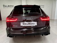 Usado Audi RS6 Exclusive 560 CV (411 kW) 2016 Negro Familiar