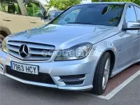 Usado Mercedes C200 Elegance 136 CV (100 kW) 2011 Gris / plata Berlina
