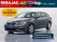 Usado Seat Leon ST FR 150 CV (110 kW) 2017 Gris Familiar
